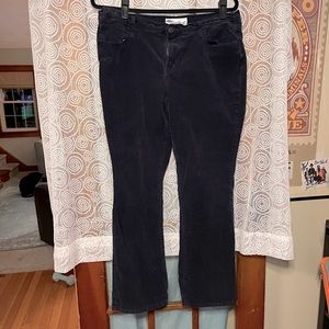 Blue old Navy boot cut corduroys